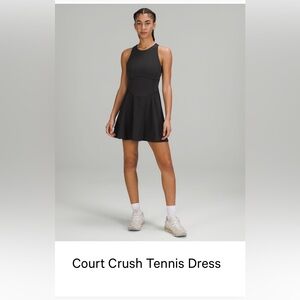 NWT Lululemon Court Crush Tennis Dress size 14